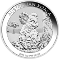 1 OZ AUSTRALIAN SILVER KOALA Obverse