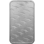1 OZ SILVER PERTH MINT KANGAROO BAR Reverse