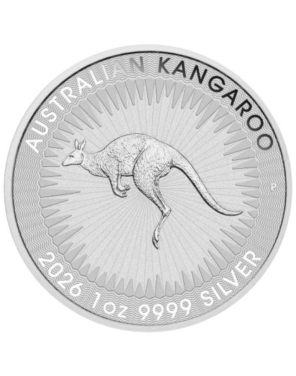 2026 1 OZ AUSTRALIAN SILVER KANGAROO Obverse