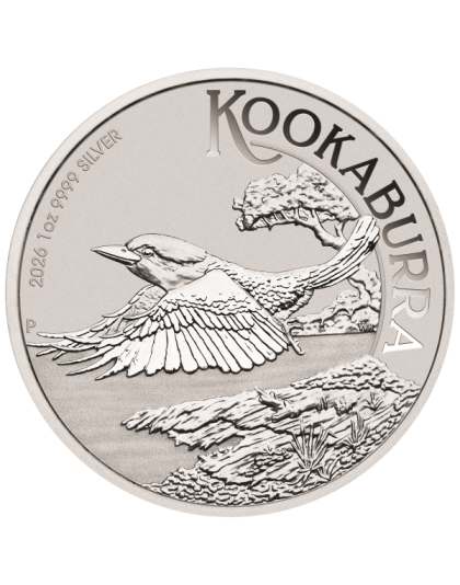 2026 1 OZ AUSTRALIAN SILVER KOOKABURRA Obverse