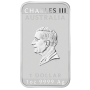 2026 1 OZ SILVER PERTH MINT DRAGON RECTANGULAR COIN Reverse