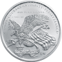 1 OZ SILVER ROUND 250TH ANNIVERSARY GOLDEN STATE MINT Reverse