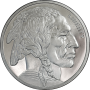1 OZ SILVER ROUND BUFFALO GOLDEN STATE MINT Obverse