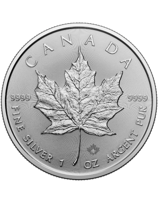 2026 1 OZ CANADIAN SILVER MAPLE LEAF Obverse