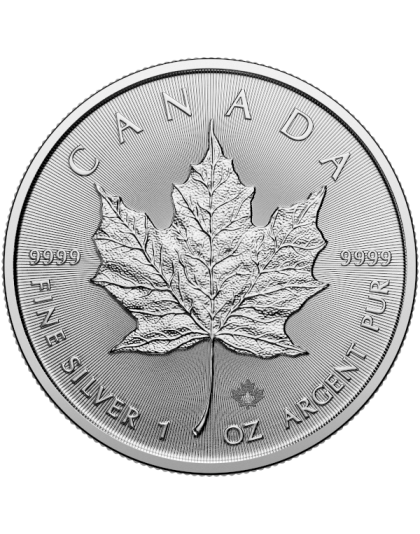 2026 1 OZ CANADIAN SILVER MAPLE LEAF Obverse