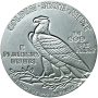 1 OZ SILVER ROUND INCUSE INDIAN DESIGN GOLDEN STATE MINT Reverse