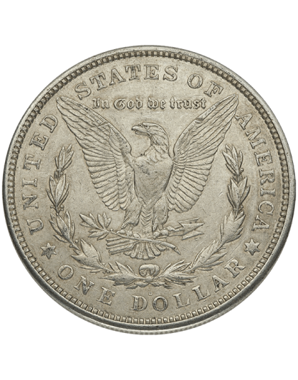AMERICAN SILVER DOLLAR 1921 MORGAN VG Reverse