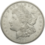 1921 AMERICAN SILVER MORGAN DOLLAR AU Obverse