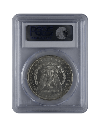1878-1921 AMERICAN SILVER MORGAN DOLLAR PCGS62 Reverse