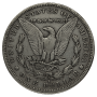 AMERICAN SILVER MORGAN DOLLAR VERY GOOD Reverse
