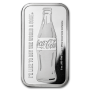 5 OZ SILVER BAR COCA COLA Obverse