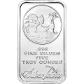 5 OZ SILVER BAR PROSPECTOR SILVERTOWNE Obverse