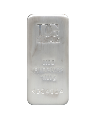 KILO SILVER BAR DILLON GAGE Obverse