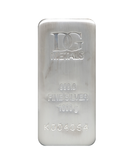 KILO SILVER BAR DILLON GAGE Obverse