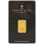 5 GRAM GOLD BAR PERTH Obverse