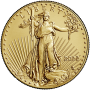 1 OZ AMERICAN GOLD EAGLE Obverse