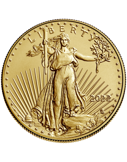 1/2 OZ AMERICAN GOLD EAGLE Obverse