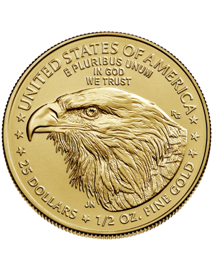 1/2 OZ AMERICAN GOLD EAGLE Reverse