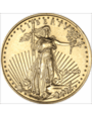 1/2 OZ AMERICAN GOLD EAGLE SCRUFFY