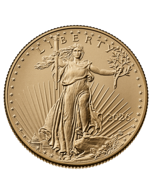2026 1/2 OZ AMERICAN GOLD EAGLE Obverse