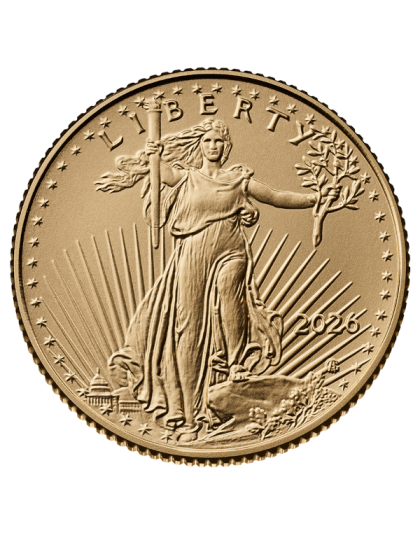 2026 1/10 OZ AMERICAN GOLD EAGLE Obverse