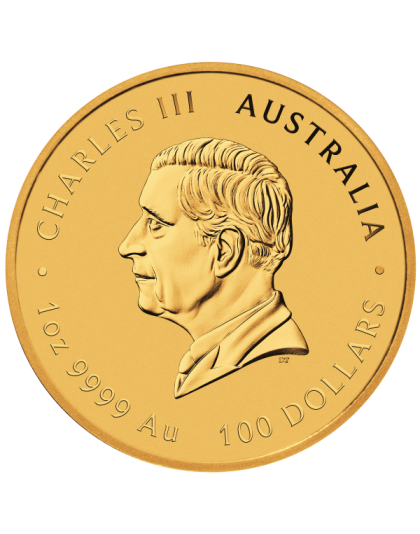 2025 1 OZ PERTH MINT GOLD SNAKE (LUNAR SERIES) Reverse