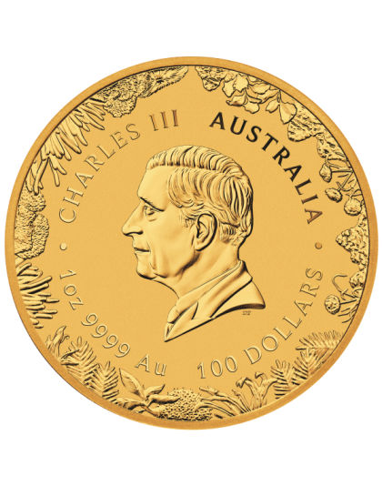 2026 1 OZ PERTH MINT GOLD WONDERS OF AUSTRALIA THE OUTBACK Reverse