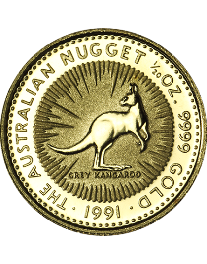1/20 OZ AUSTRALIAN GOLD KANGAROO Obverse