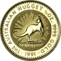 1/20 OZ AUSTRALIAN GOLD KANGAROO Obverse