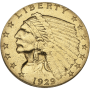 $2.5 U.S GOLD INDIAN LP Obverse