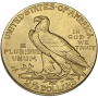 $2.5 U.S. GOLD INDIAN XF Reverse