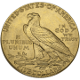 $5 U.S. GOLD INDIAN BU Reverse