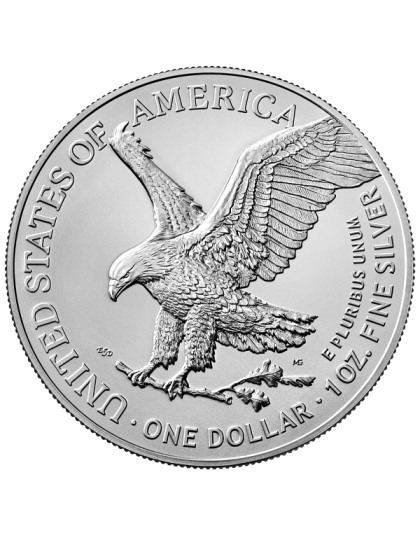 2022 1 OZ AMERICAN SILVER EAGLE Obverse