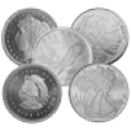 1/2 OZ SILVER ROUND GENERIC BRAND