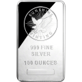 100 OZ SILVER BAR SUNSHINE Obverse