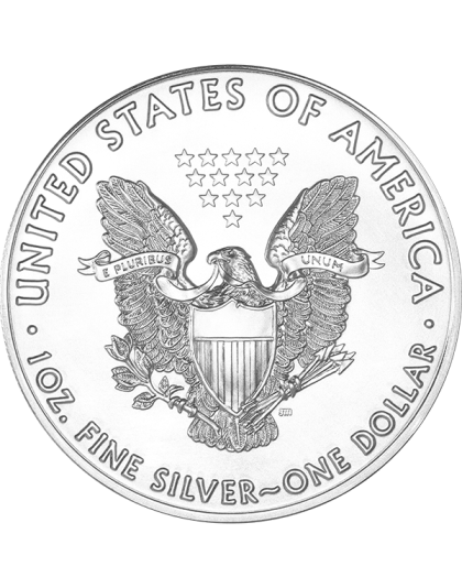 2017 1 OZ AMERICAN SILVER EAGLE Reverse