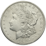 1921 AMERICAN SILVER MORGAN DOLLAR BU Obverse